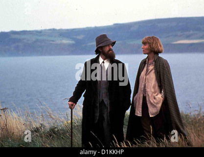 Carrington - Liebe Bis In den Tod Carrington Jonathan Pryce, Emma Thompson im Jahr 1915 schockiert der Autor und militante Banque D'Images