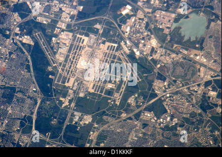 L'aéroport international de Dallas-Fort Worth au Texas, USA Banque D'Images