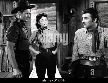 Das Geheimnis der Schwarzen Bande Colt 45 Lloyd Bridges, Ruth Roman, Zachary Scott *** *** Légende Locale 1950 -- Banque D'Images