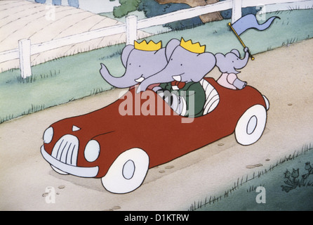 Babar Babar : Le Film : Le film Szenenbild ASTRAL ,clips, 04 /96 Banque D'Images