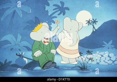 Babar Babar : Le Film : Le film Szenenbild ASTRAL ,clips, 04 /96 Banque D'Images