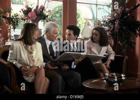 Vater Der Braut père épouse Diane Keaton, Steve Martin, Martin Short, Kimberly Williams Franck Eggelhoffer (Martin Banque D'Images