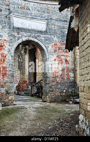 Vues d'Xiongcum Ancien village près de Guilin dans la région autonome Zhuang du Guangxi au sud-ouest de la Chine Banque D'Images