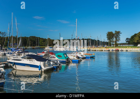 Port de plaisance de Swinoujscie, près de la mer Baltique, Swinoujscie, Poméranie occidentale, Pologne, Europe Banque D'Images
