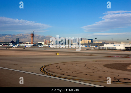 L'aéroport international McCarran Las Vegas NEVADA USA Banque D'Images