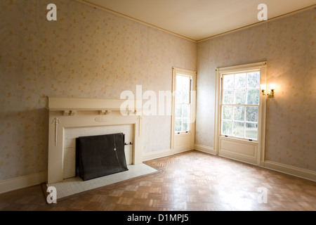 Chambre Plum Orchard Mansion sur Cumberland Island National Seashore Banque D'Images