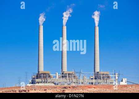 Salt River Project-Navajo Generating Station page Arizona États-Unis Banque D'Images