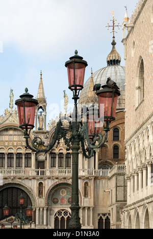 Ornate Street Lights Banque D'Images