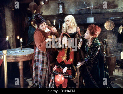 Hocus Pocus Hocus Pocus Kathy Najimy, Thora Birch, Sarah Jessica Parker, Bette Midler Auch Dani (Thora Birch,m), die Banque D'Images