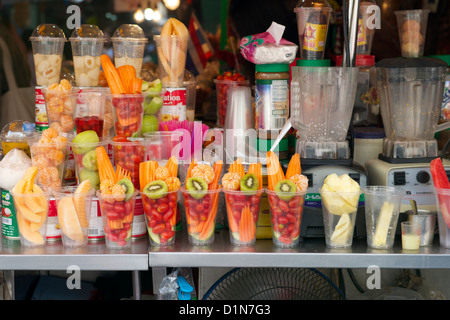 Bar à jus de Thaïlande Banque D'Images