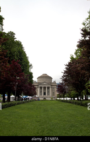 Temple de la Volta à Côme, Italie Banque D'Images