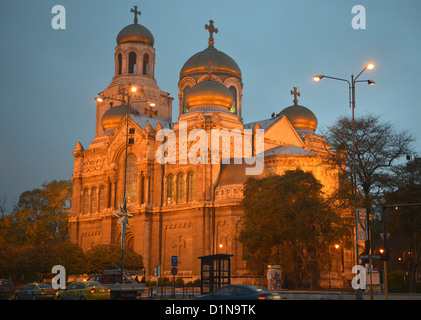 Cathédrale de l'Assomption de la Vierge, Varna, Bulgarie Banque D'Images