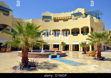 Hôtel Marriott. Maison de vacances Taba Heights Resort Complex au Sinaï en Égypte. Banque D'Images