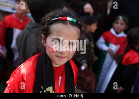 Le 31 décembre 2012 La ville de Gaza, bande de Gaza, territoire