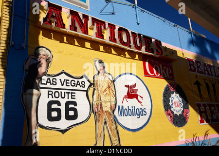 Photo murale à Las Vegas NEVADA USA Banque D'Images