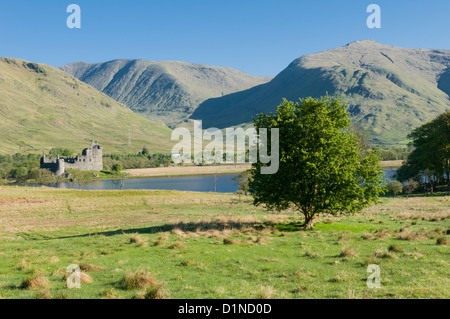 Loch Awe et le château de Kilchurn et être Cruachan c Lochaweside ARGYLL & BUTE Ecosse Banque D'Images