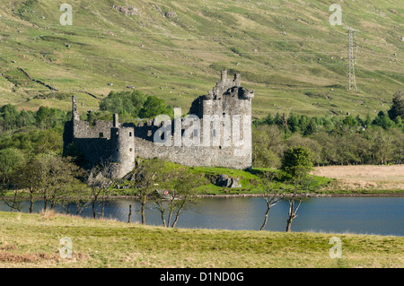 Loch Awe et le château de Kilchurn et être Cruachan c Lochaweside ARGYLL & BUTE Ecosse Banque D'Images