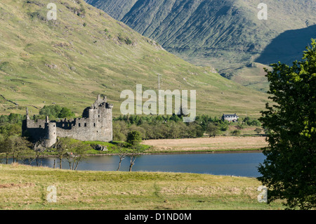 Loch Awe et le château de Kilchurn et être Cruachan c Lochaweside ARGYLL & BUTE Ecosse Banque D'Images