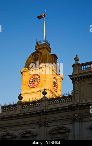 Ballarat Australie / la façade de la circa 1872 Hôtel de Ville de Ballarat Victoria en Australie Banque D'Images