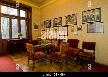 Wien, Österreich 9., Berggasse 19, musée Sigmund Freud. Banque D'Images