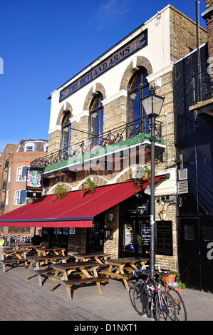 The Rutland Arms Pub, Lower Mall, Hammersmith, London Borough of Hammersmith and Fulham, Londres, Angleterre, Royaume-Uni Banque D'Images