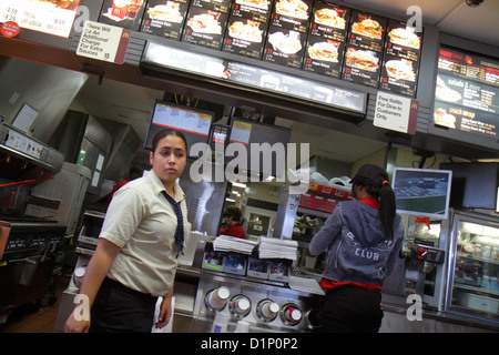 Miami Florida,Homestead,Florida City,McDonald's,hamburgers,hamburgers,franchise,restaurant restaurants restauration repas à l'extérieur café cafés bistro, restauration rapide Banque D'Images