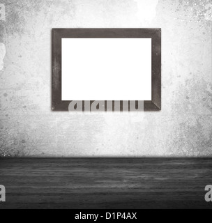 Cadres photo de l'intérieur sur le mur Banque D'Images