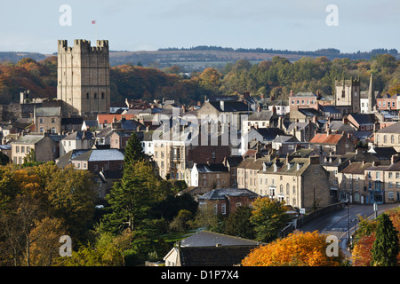 Richmond, North Yorkshire, Angleterre Banque D'Images