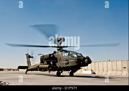 AH-64 Apache Helcopter Banque D'Images