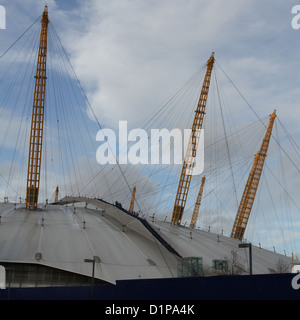 Visiteurs sur O2 Roofwalk à l'O2 depuis décembre 2012 de Londres Banque D'Images