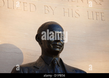 Détail de la Robert A. Taft Memorial à Washington, DC. Banque D'Images
