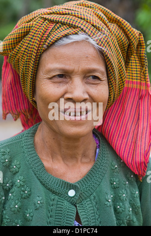 Les femmes khmères au Cambodge Banque D'Images