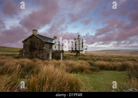 Les nonnes Cross Farm Dartmoor National Park Devon Uk Banque D'Images