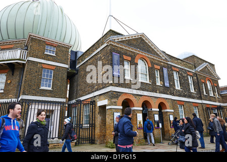 L'extérieur de l'Observatoire Royal de Greenwich London UK Banque D'Images