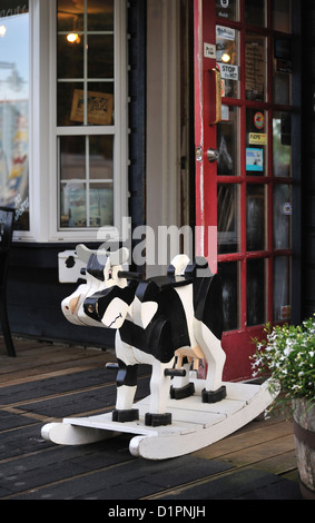 Modèles de Cow Bay, Prince Rupert, Colombie-Britannique, Canada Banque D'Images