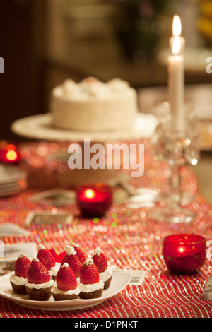 Noël et les décorations Banque D'Images