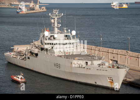 Royal Navy HMS Enterprise, un navire de l'enquête multi-rôle Banque D'Images