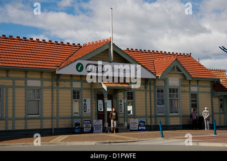 La gare de Blenheim. Banque D'Images