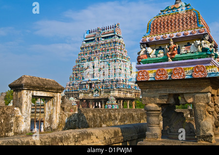 Nataraja Temple Chidambaram Tamil Nadu Inde Banque D'Images