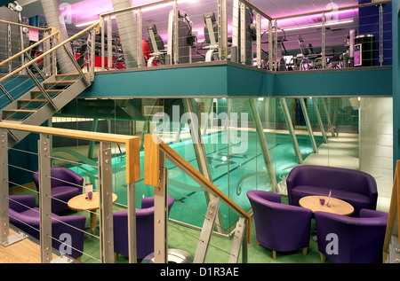 Centre sportif la fitness, Piccadilly. Banque D'Images