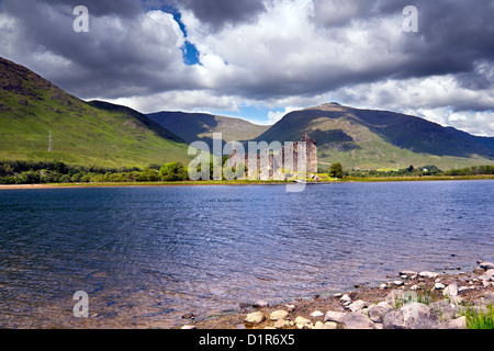 Kilchurn Castle sur les rives du Loch Awe Ecosse Banque D'Images