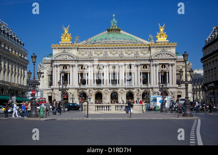 Académie Nationale de Musique, l'Académie nationale de la musique française, à Paris, France Banque D'Images