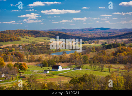 DELAPLANE, Virginie, USA - Sky Meadows State Park. Banque D'Images