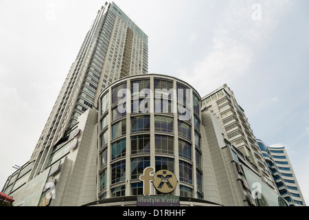 FX Sudirman mall sur rue, Senayan, Jakarta, Indonésie Banque D'Images