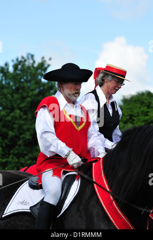 Rosstag Shire-Hors • Bartholomae, Bade-Wurtemberg, Allemagne Banque D'Images