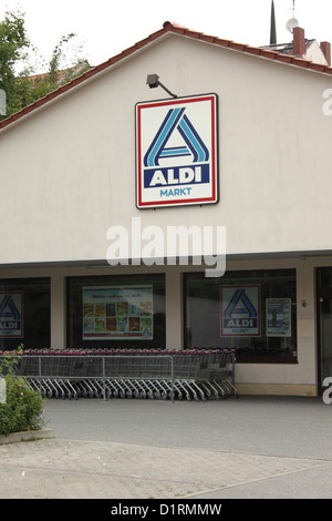 Aldi markt Banque D'Images