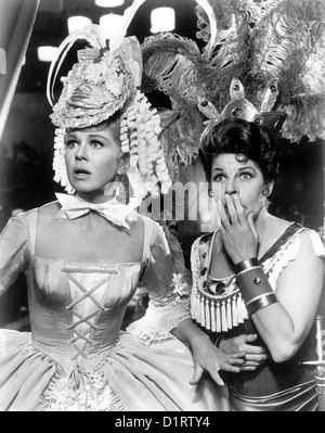 BILLY ROSE'S JUMBO 1962 MGM film avec Doris Day à gauche et Martha Raye Banque D'Images