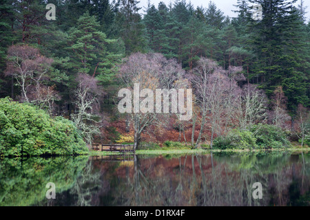 Lochan Glencoe Ecosse Ballachulish Banque D'Images