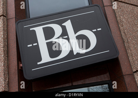 Le quartier général de l'éducation éditeur Tableau noir. Banque D'Images