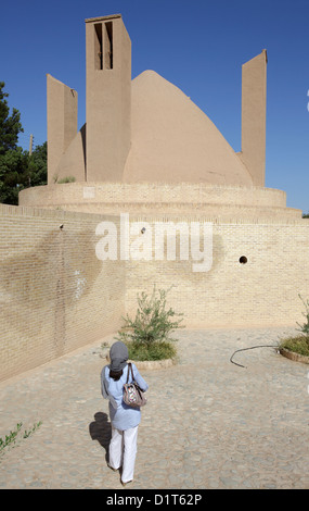 La maison de la glace qanat, Meybod, Iran Banque D'Images